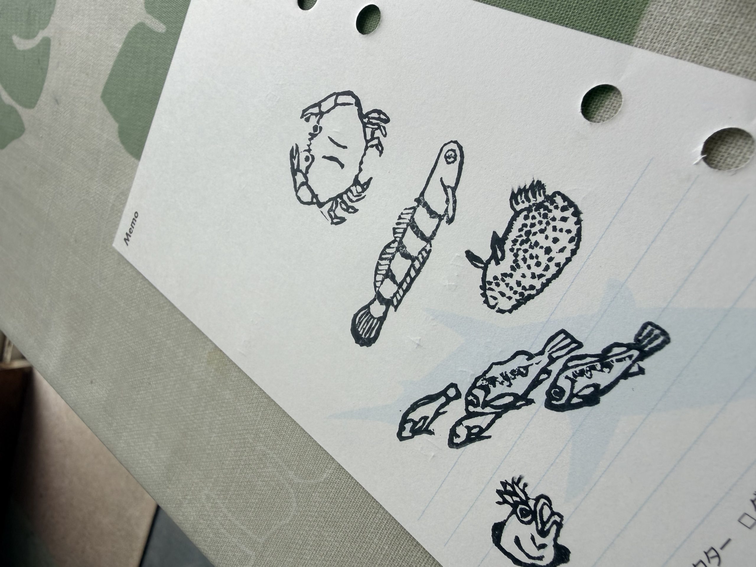 初めての積丹ダイビングも大満足！お客様手作りのウミウシスタンプも新登場！
