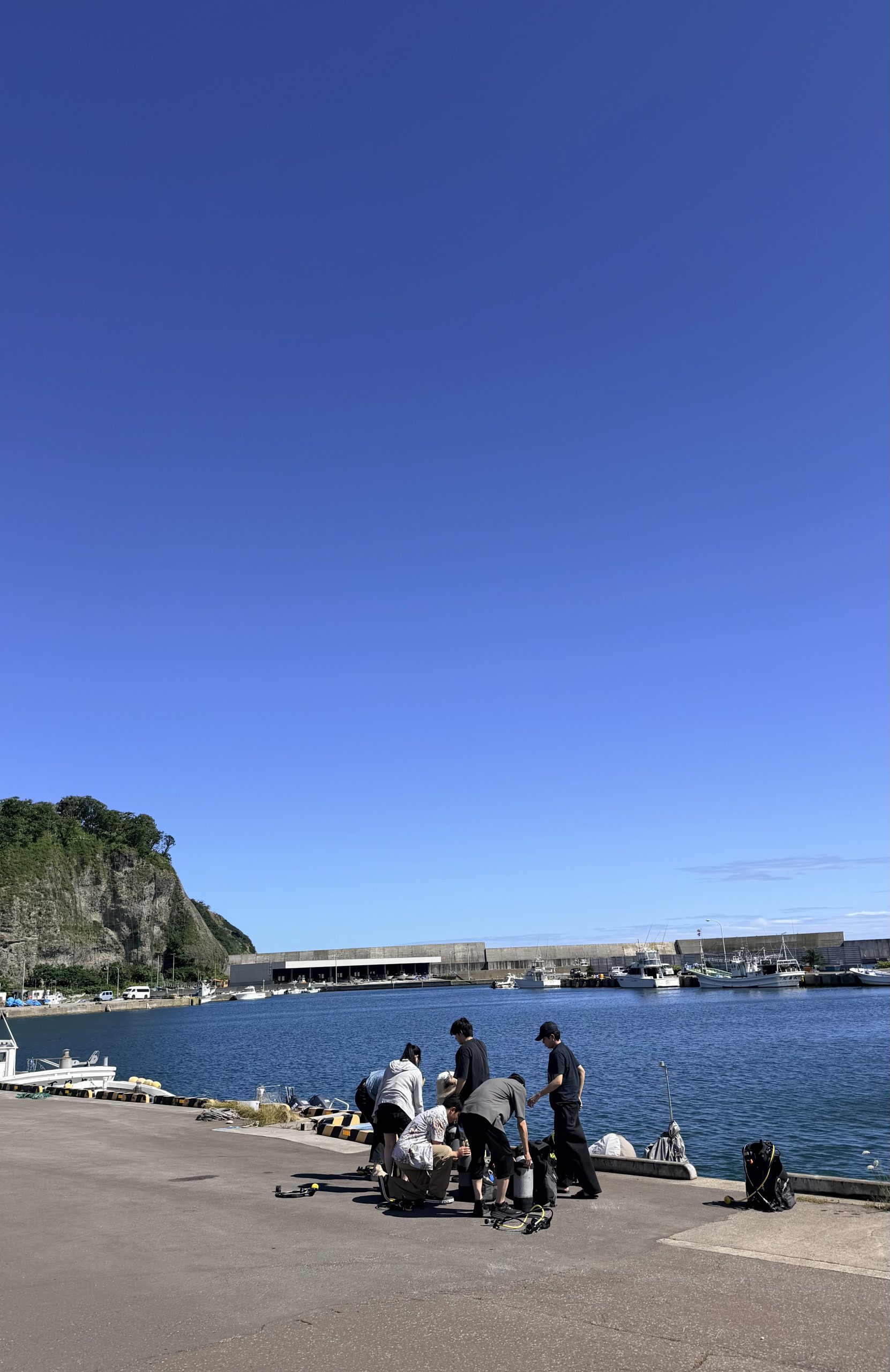 北海学園大学スキューバダイビング部講習！暑い積丹で楽しくスキルアップ